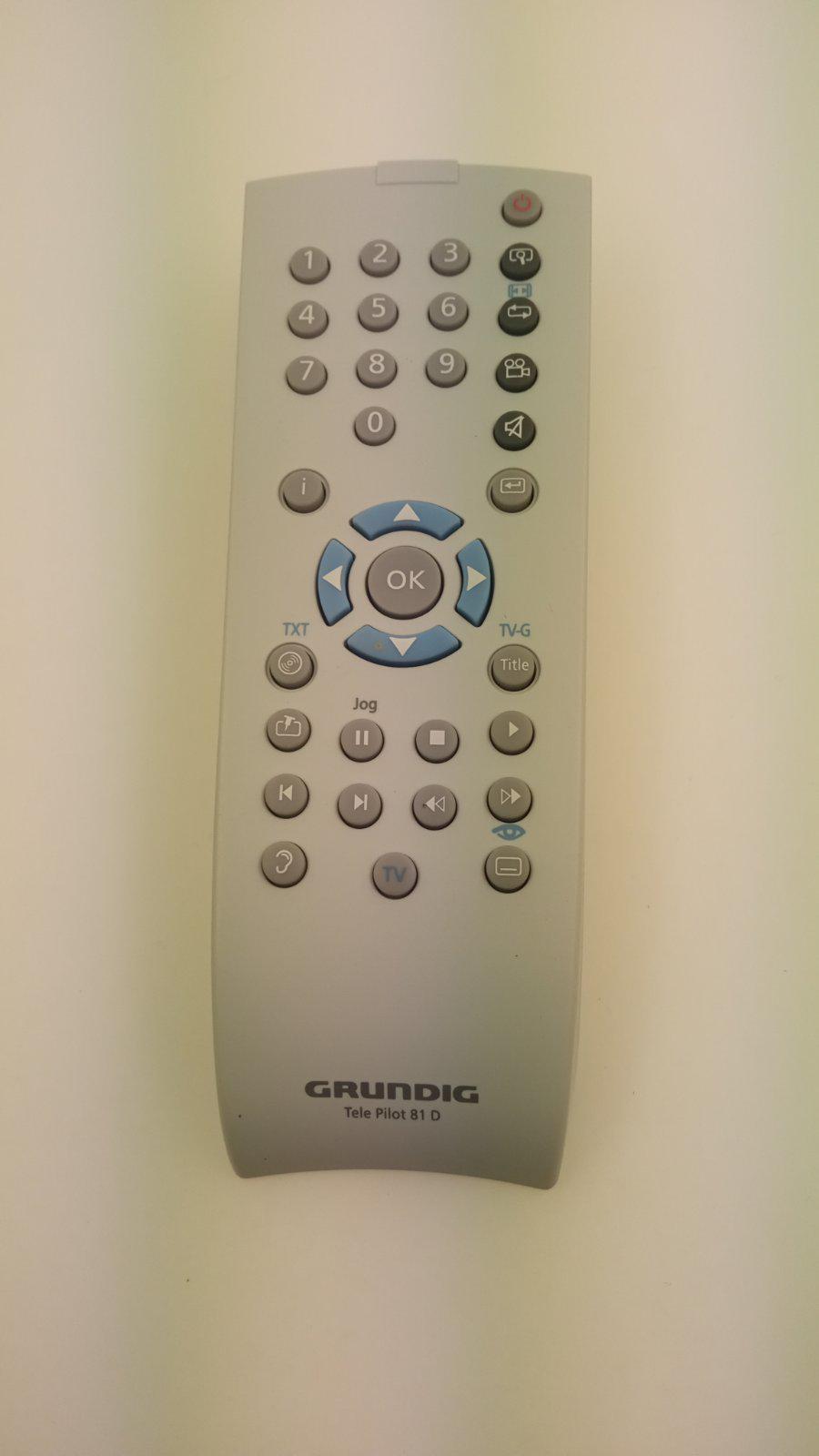 Пульт для Grundig TP81D TV