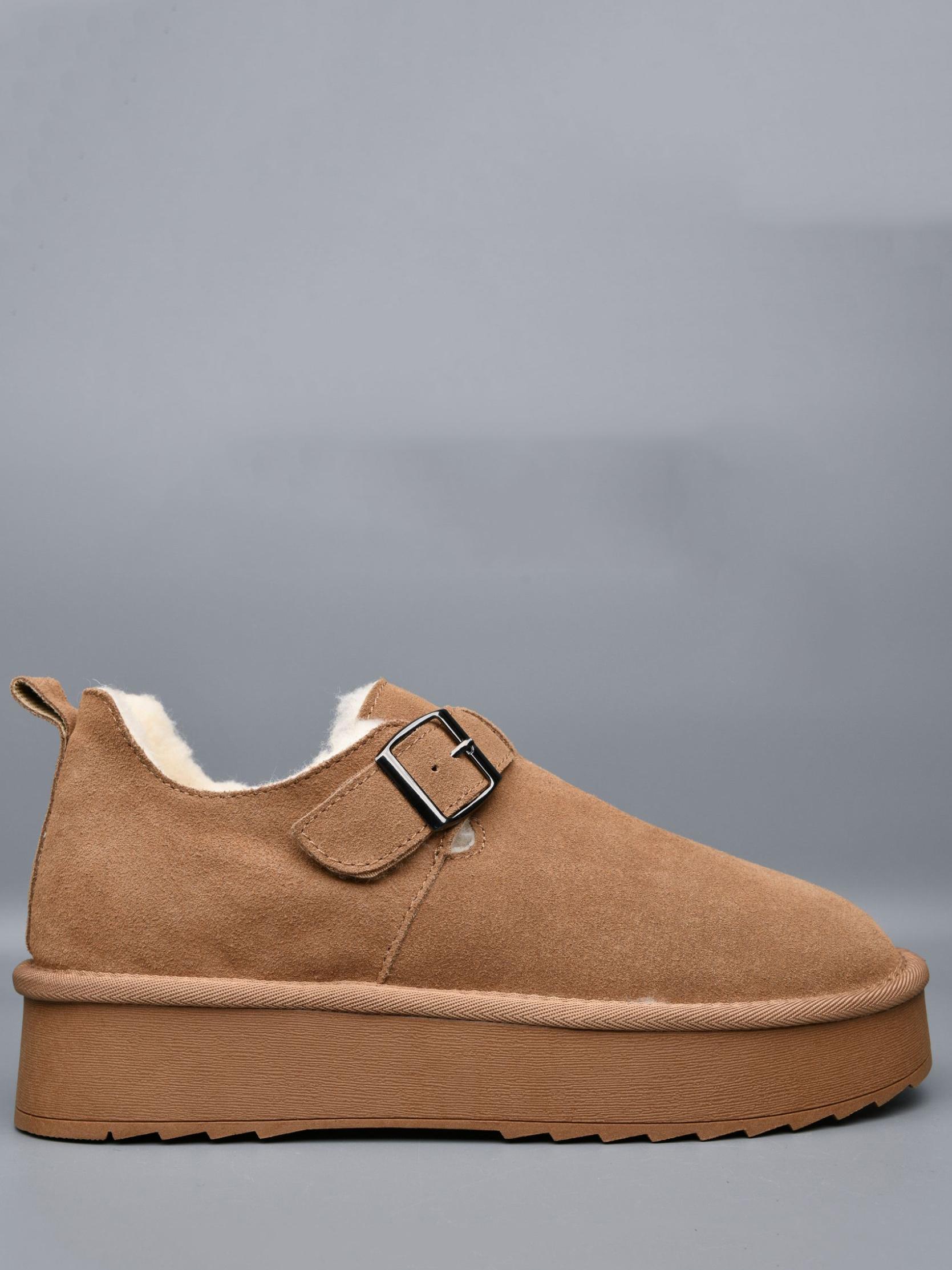 Замшевые угги на овчине Stilli UGN10-3 р. 41 Коричневый Замшевые угги на овчине Stilli UGN10-3 р. 41 Коричневый