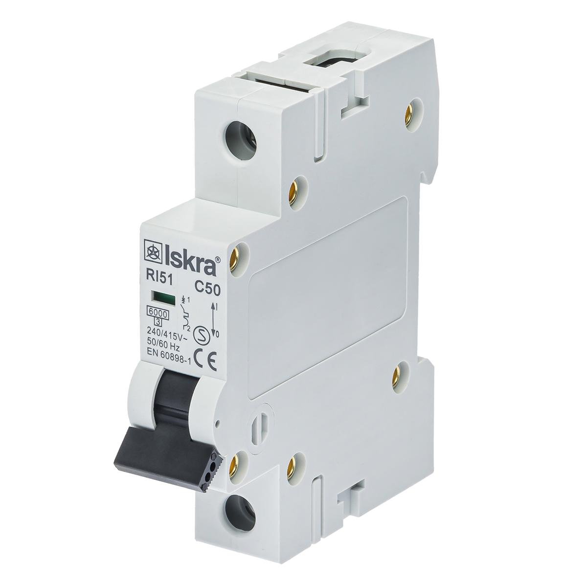 Модульный выключатель ISKRA RI51C50A автоматический (786091107000)