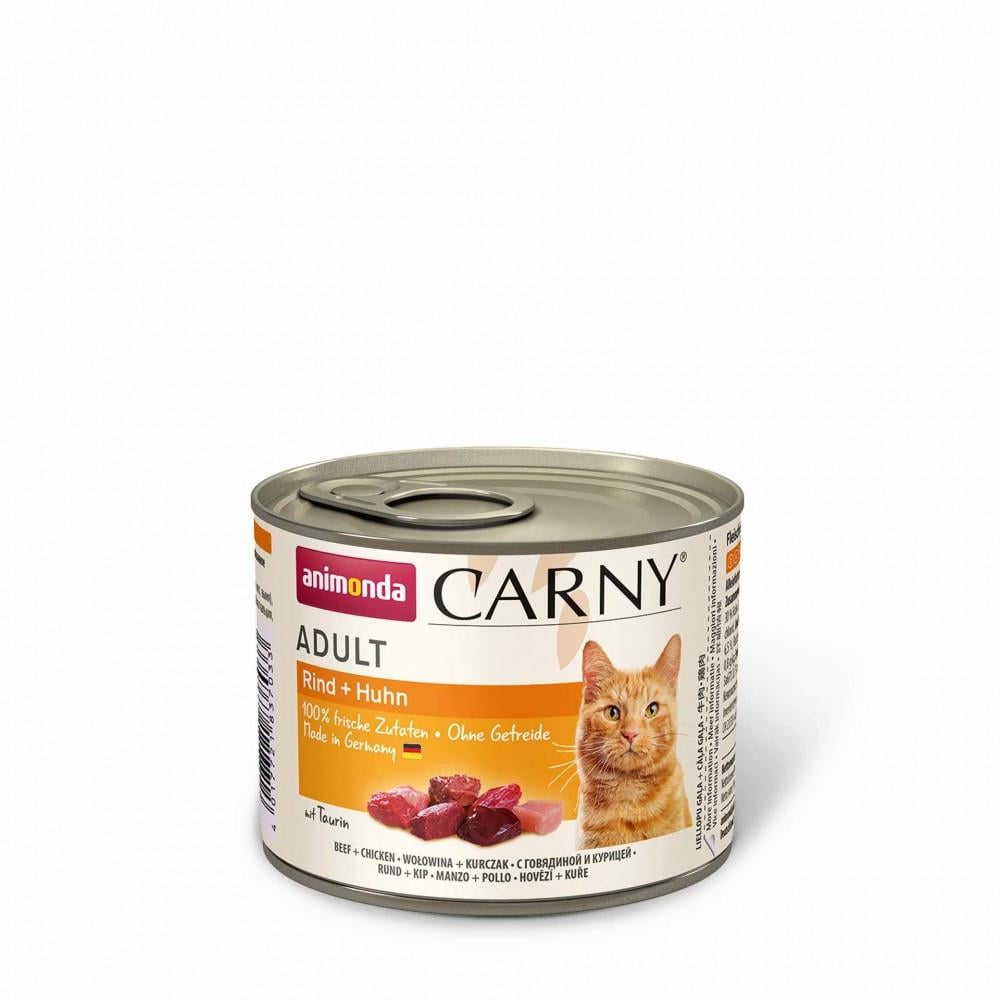 Корм влажный Carny Adult Beef Chicken для взрослых кошек с говядиной и курицей 200 г (34806837) Корм влажный Carny Adult Beef Chicken для взрослых кошек с говядиной и курицей 200 г (34806837)
