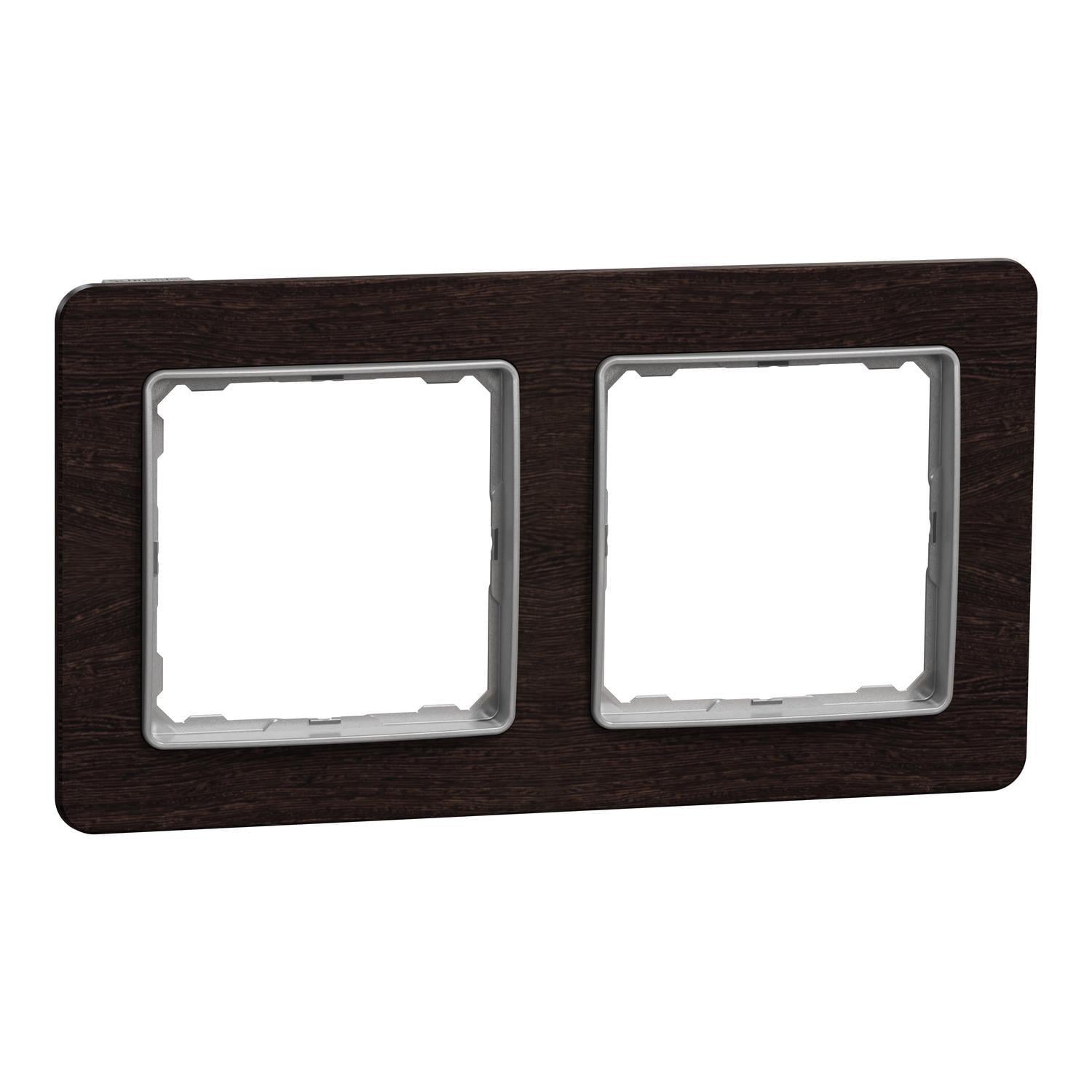 Рамка двухместная Sedna Elements Венге (SDD381802)