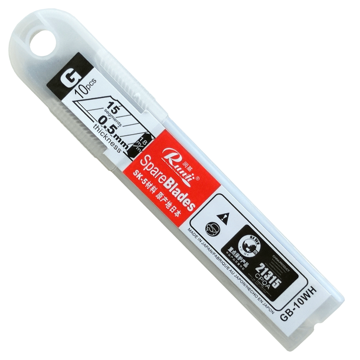 Леза для ножів 18 мм 10 шт. (50185)