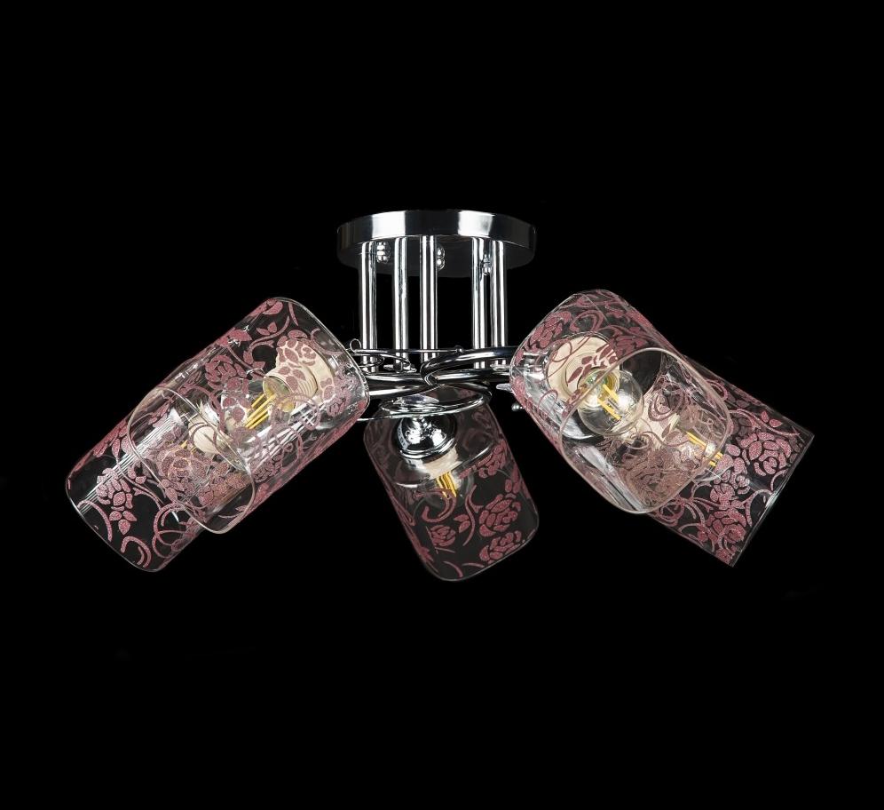 Люстра с плафонами Splendid Ray (L9645B/5 CR)