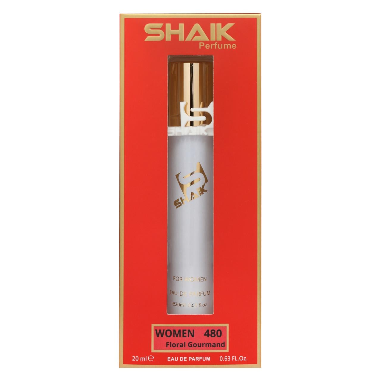 Парфюм женский TM Shaik W 480 аналог аромата Black Opium Red 20 мл