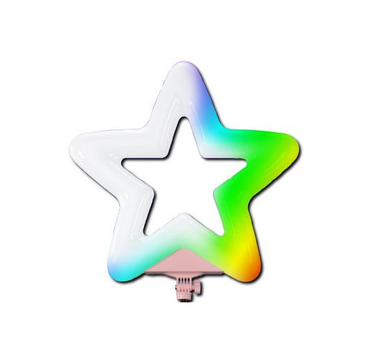 Кольцевая лампа Звезда RGB 47 см (RK-52_3097)