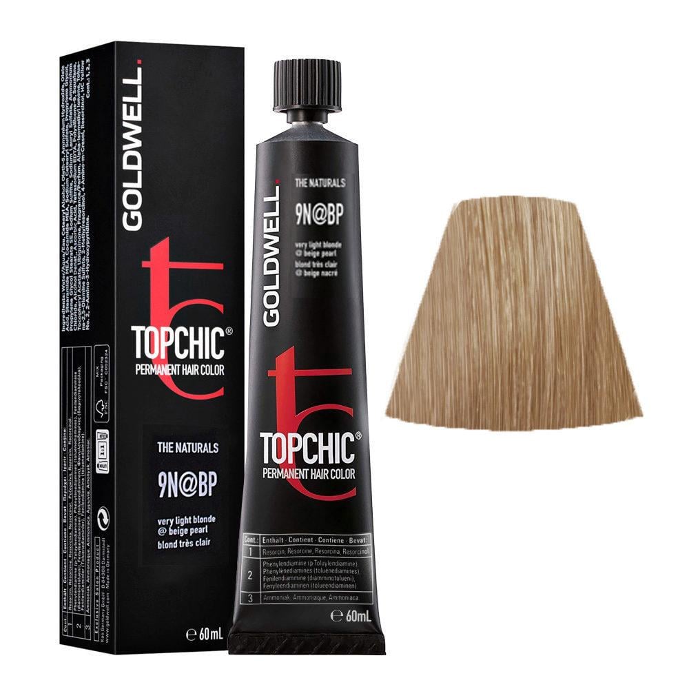 Фарба для волосся Goldwell Topchic Color Coloration 9N@BP стійка професійна 60 мл (4021609019022)