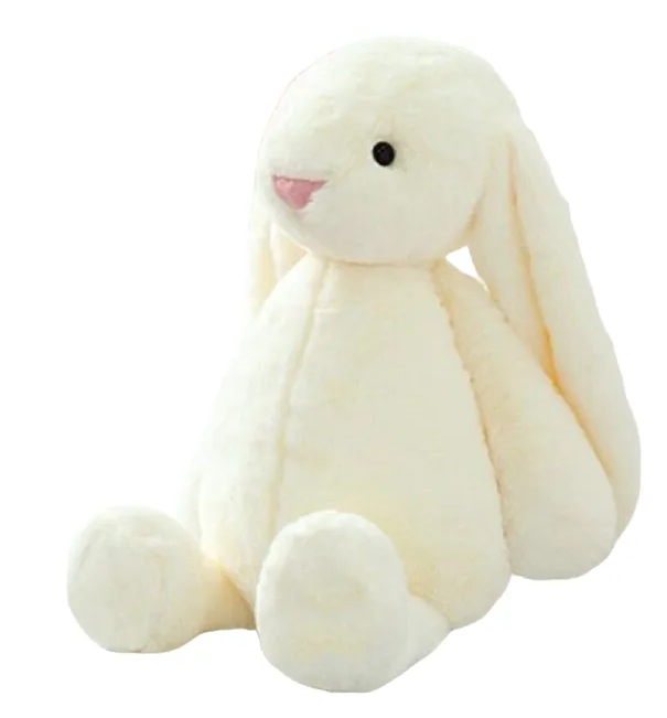 Мягкая игрушка Копиця Зайка Тими 35 см Молочный
