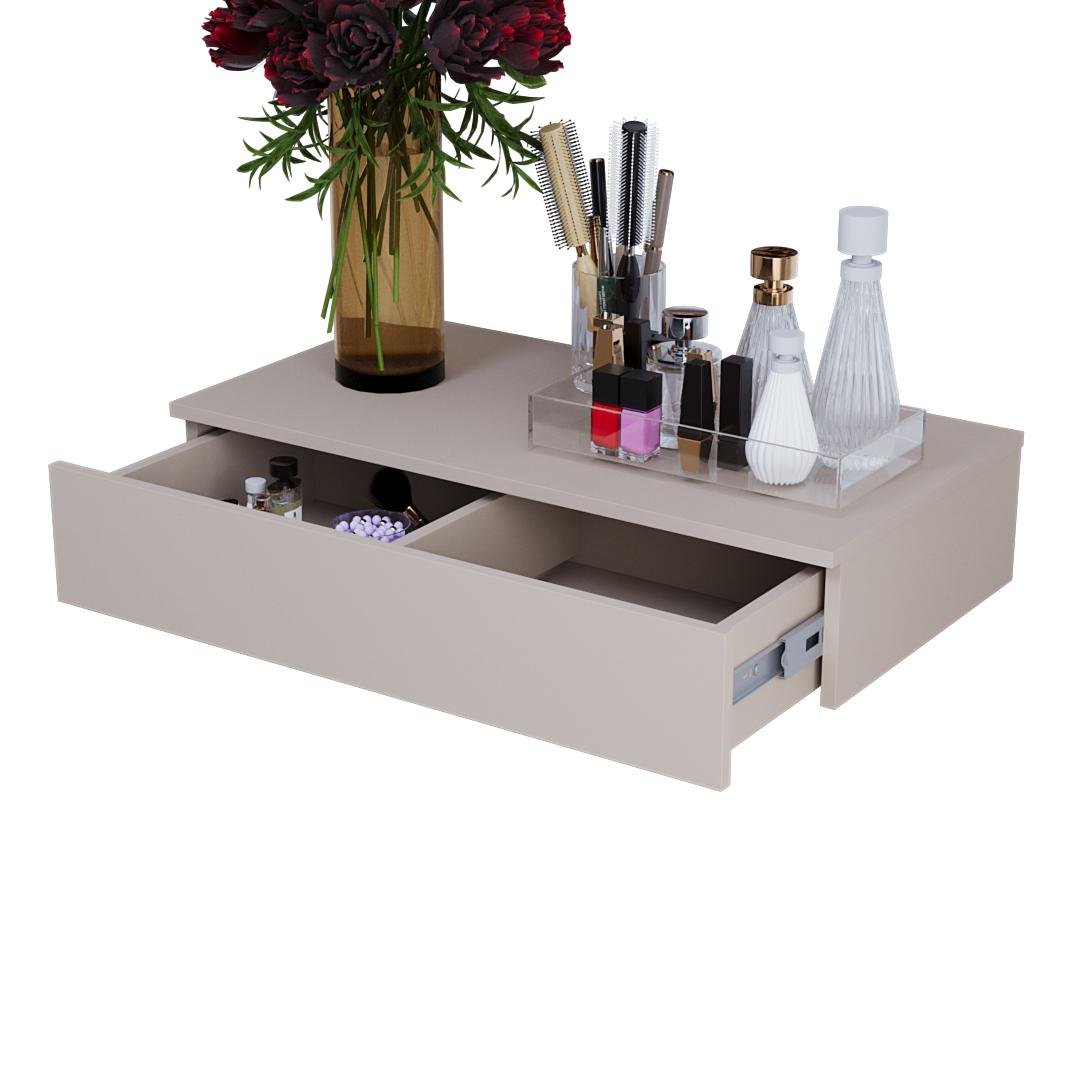 Туалетний Столик навісний DiPortes Кс-10 Бостон 80/17/42 см Кашемір (01357-) - фото 2 Туалетний Столик навісний DiPortes Кс-10 Бостон 80/17/42 см Кашемір (01357-) - фото 2