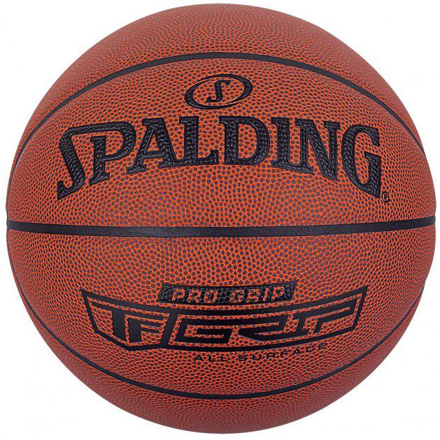 Мяч баскетбольный Spalding PRO GRIP Unisex р. 7 Оранжевый (76874Z)