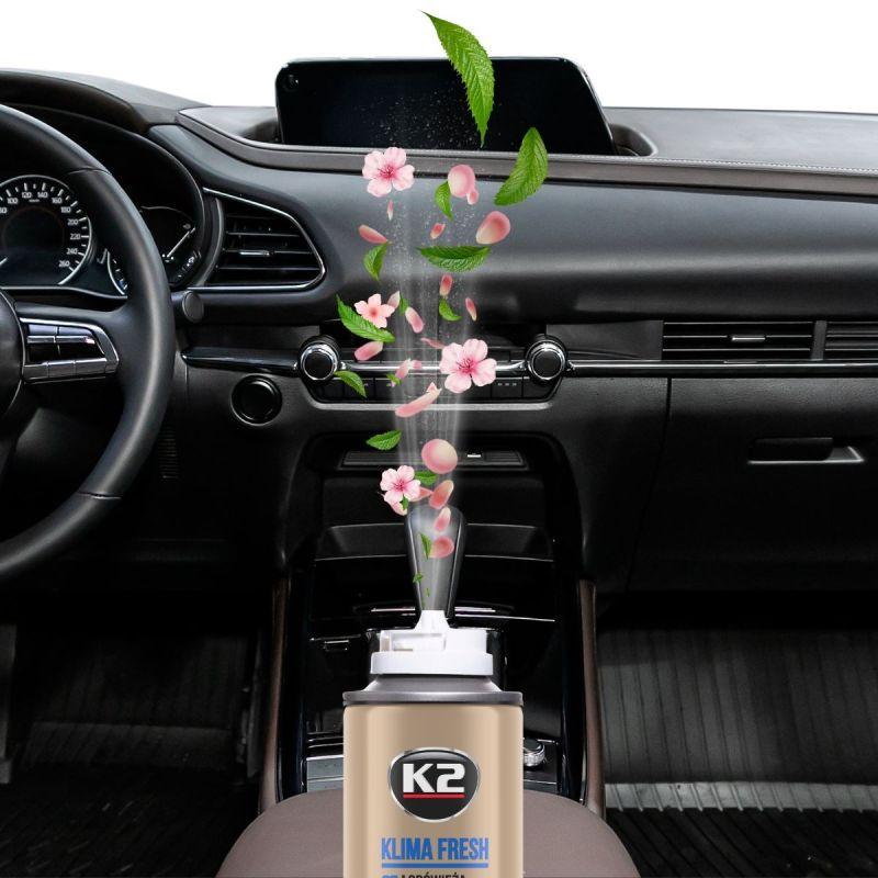 Очищувач системи кондиціонування K2 Klima Fresh Квітка 150 мл - фото 7