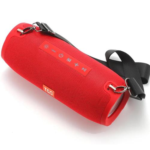 Колонка портативная Bluetooth TG534 Red (2135321645) - фото 3