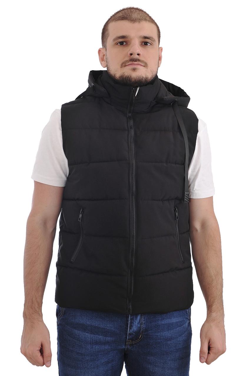 Жилет чоловічий Bopaike 23-889 Чорний (23-889_43_62) - фото 2 Жилет чоловічий Bopaike 23-889 Чорний (23-889_43_62) - фото 2