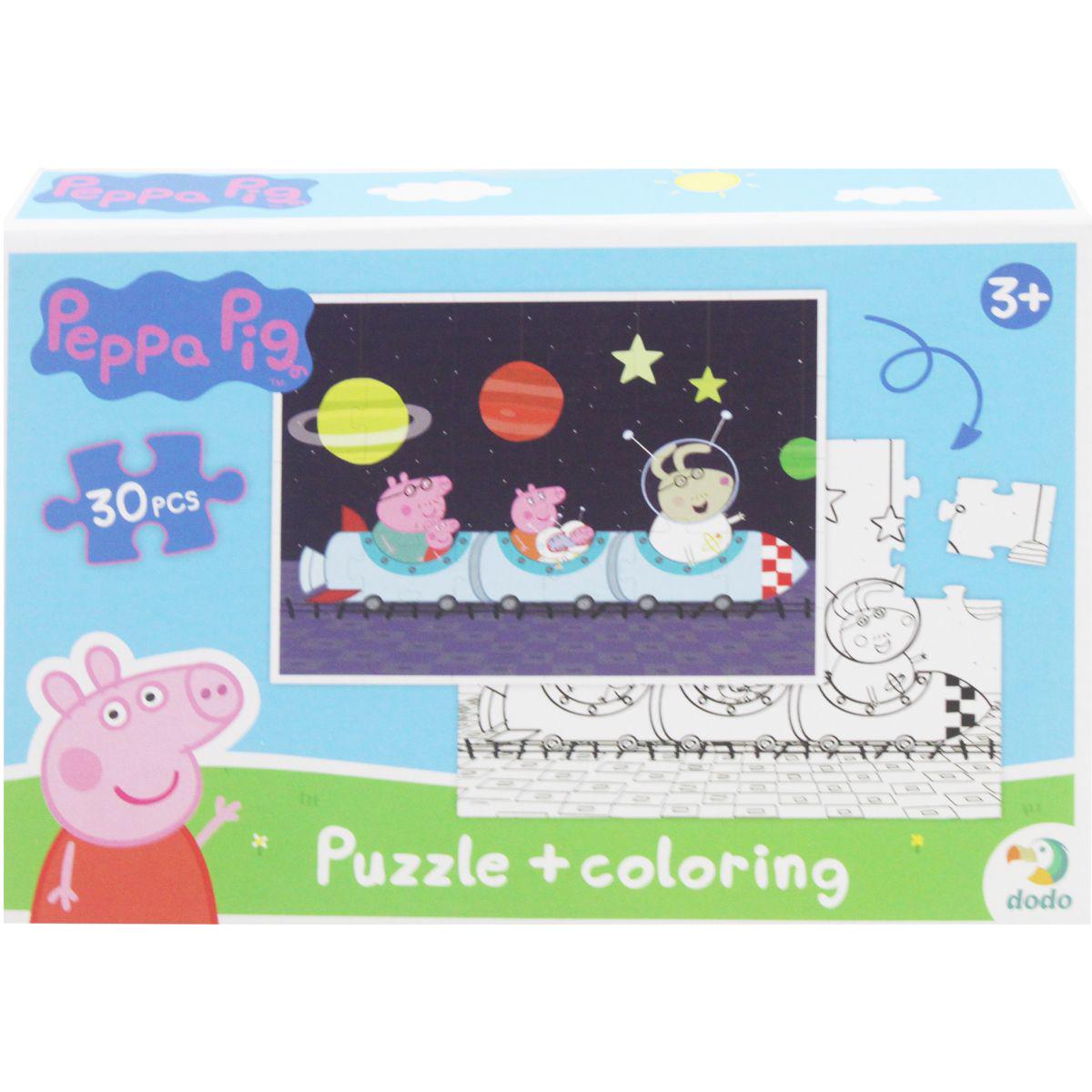 Пазлы с раскраской Peppa pig 30 эл. (191935) Пазлы с раскраской Peppa pig 30 эл. (191935)