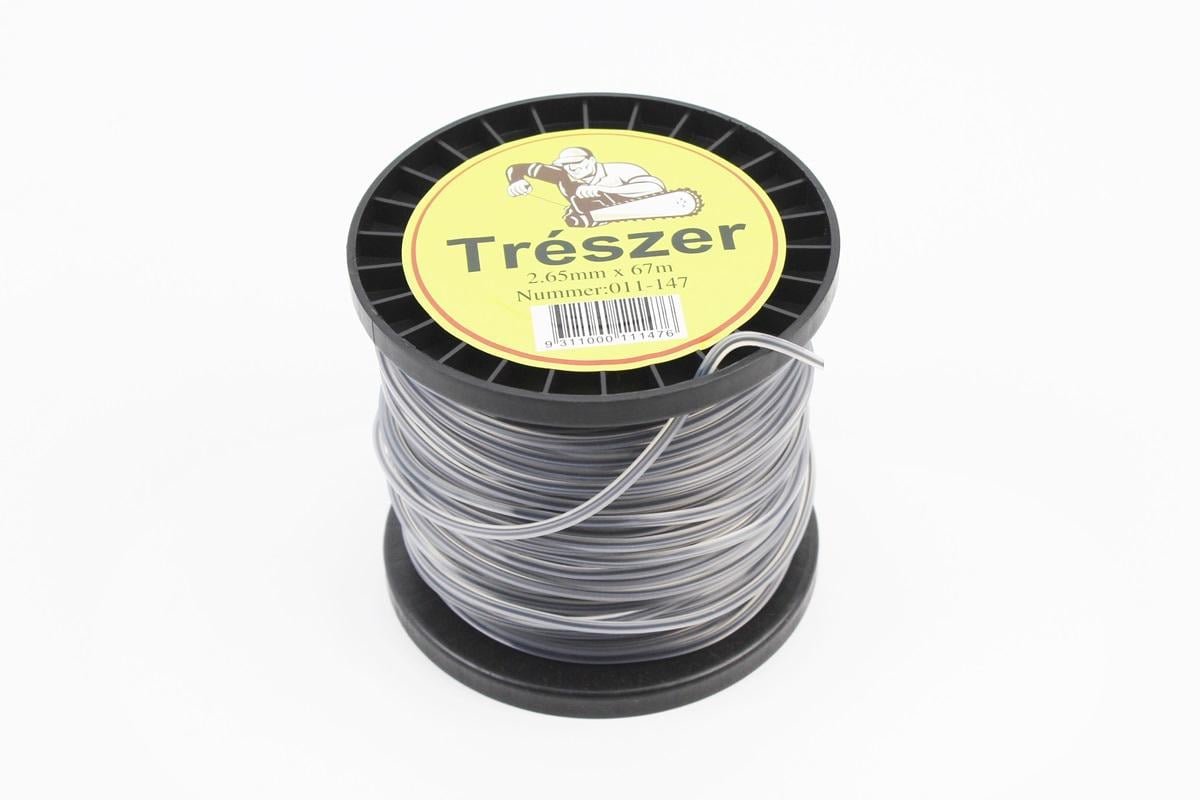 Ліска до мотокос квадратна двокомпонентна d-2,7 мм 67 м Ліска до мотокос квадратна двокомпонентна d-2,7 мм 67 м