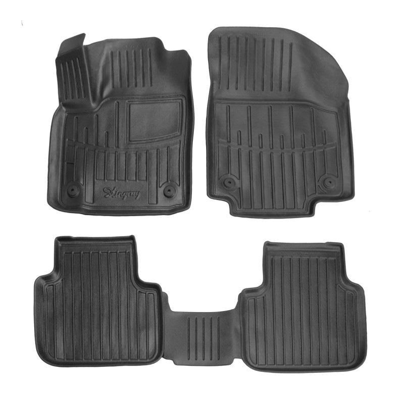 Коврики Stingray 3D для Volkswagen Atlas Terramont полиуретан 4 шт. Черный (146349)