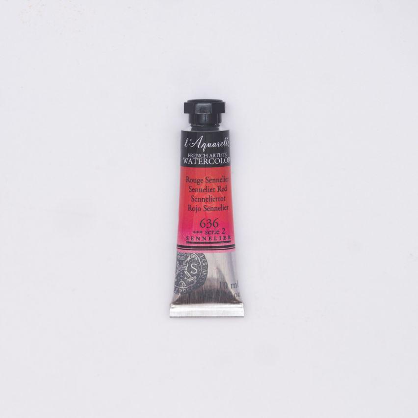 Акварель в тюбиках Sennelier L'Aquarelle S2 10 мл Красный/Сеннелье