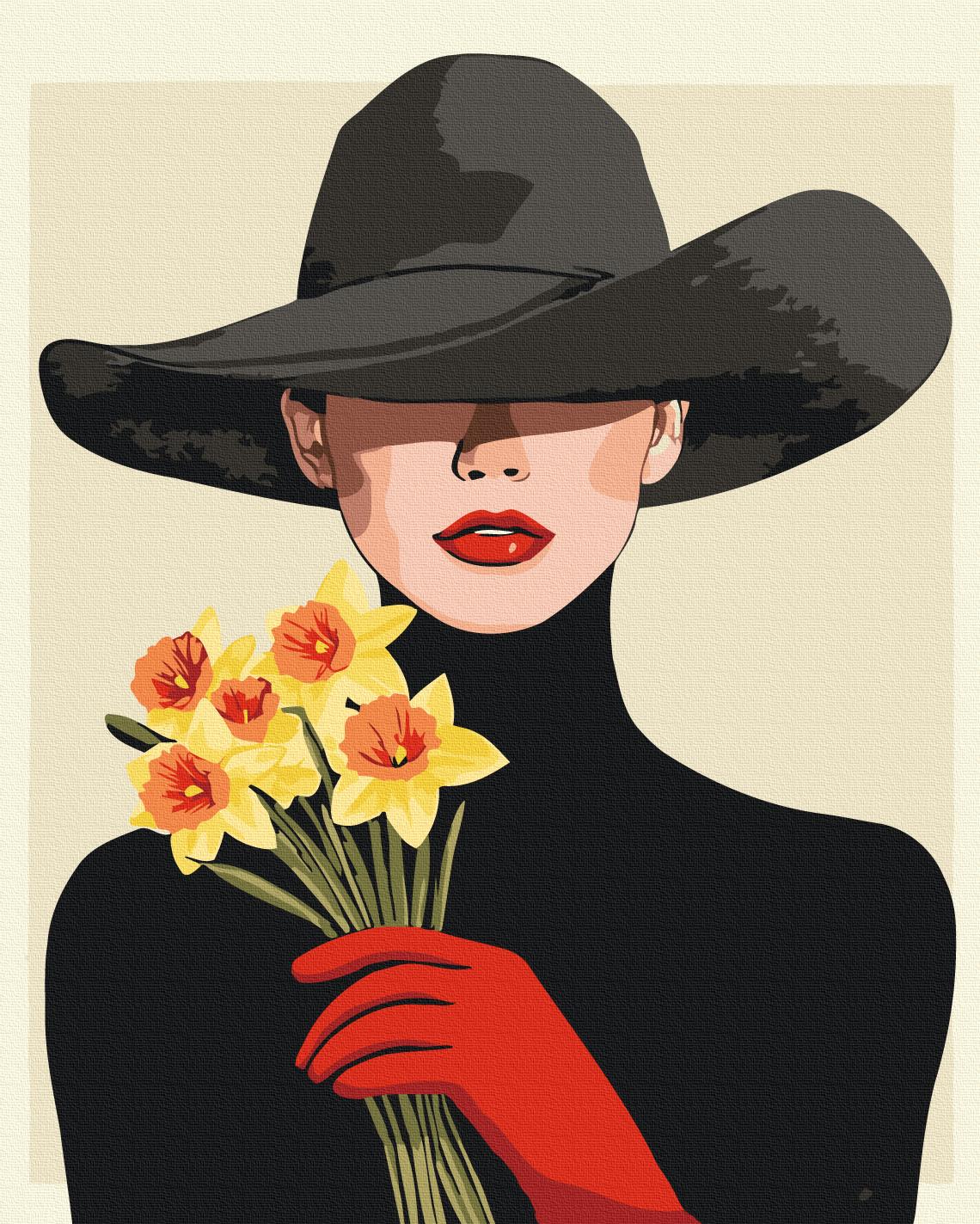 Картина по номерам Brushme Букет нарциссов 40x50 см (BS54279)