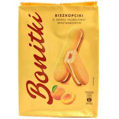 Бісквітне печиво з абрикосом Боніткі Bonitki Biszkopciki morelowo 170 г (27262684)