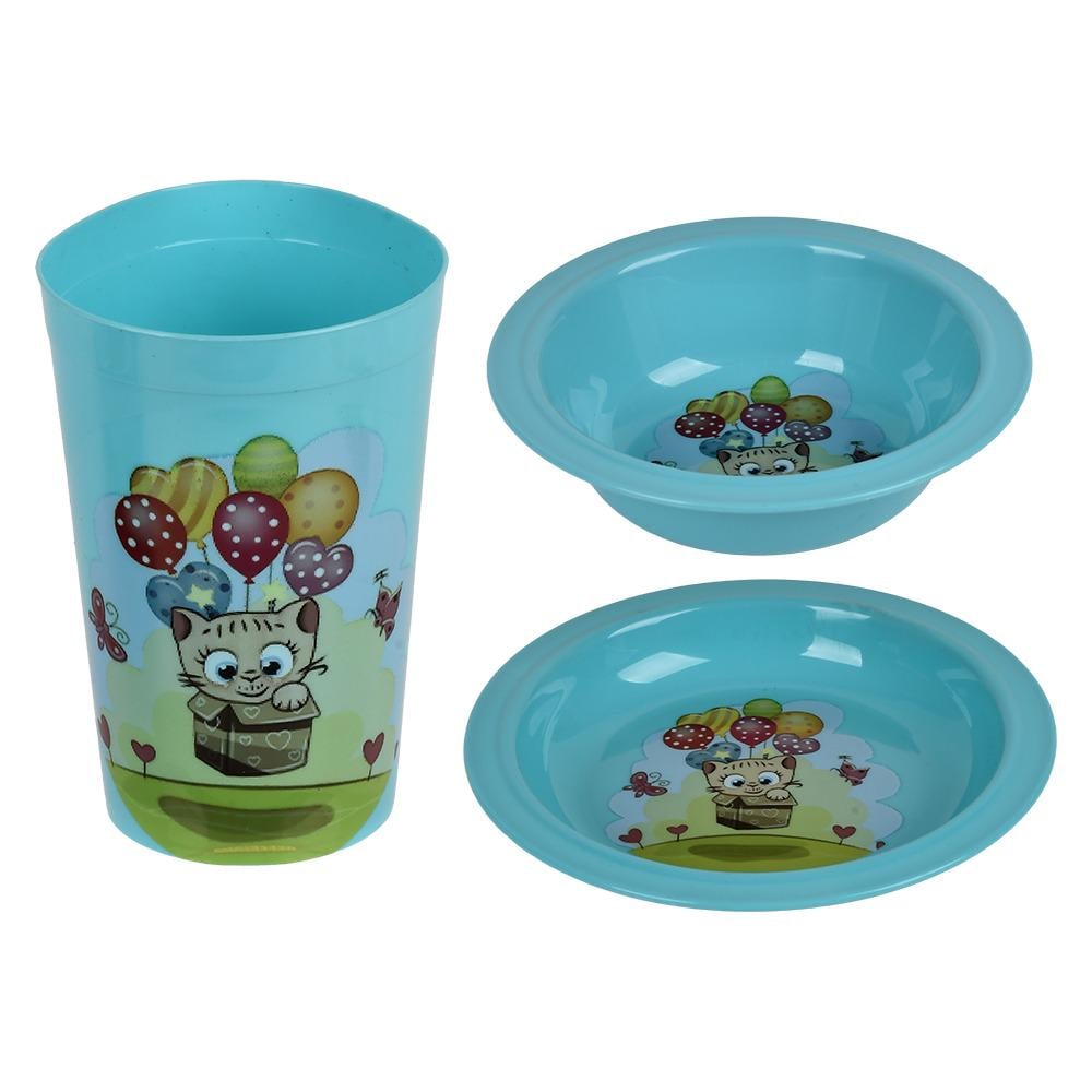 Посуда детская Солнышко 3 пр. (PB-126) Посуда детская Солнышко 3 пр. (PB-126)