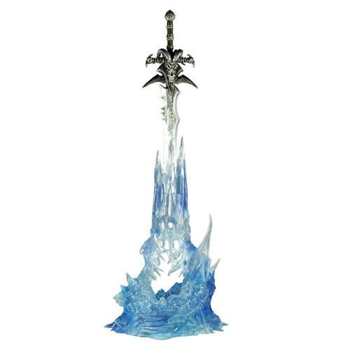 Фигурка Меч Warcraft WOW Lichking Sad Sword Blue Light Figure 28 см