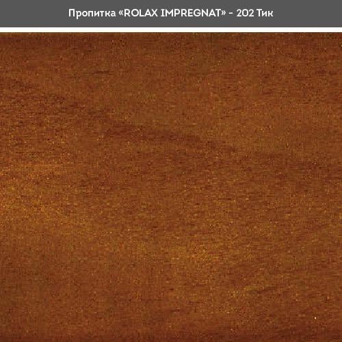 Пропитка для дерева акриловая Rolax IMPREGNAT 3 л Тик (28/8140) - фото 2