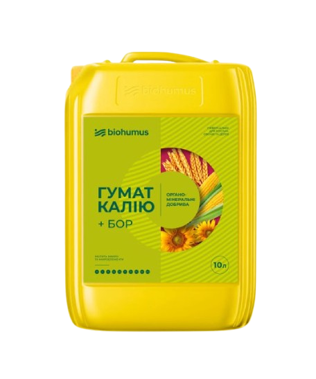 Гумат калия + БОР Biohumus 10 л (136965)