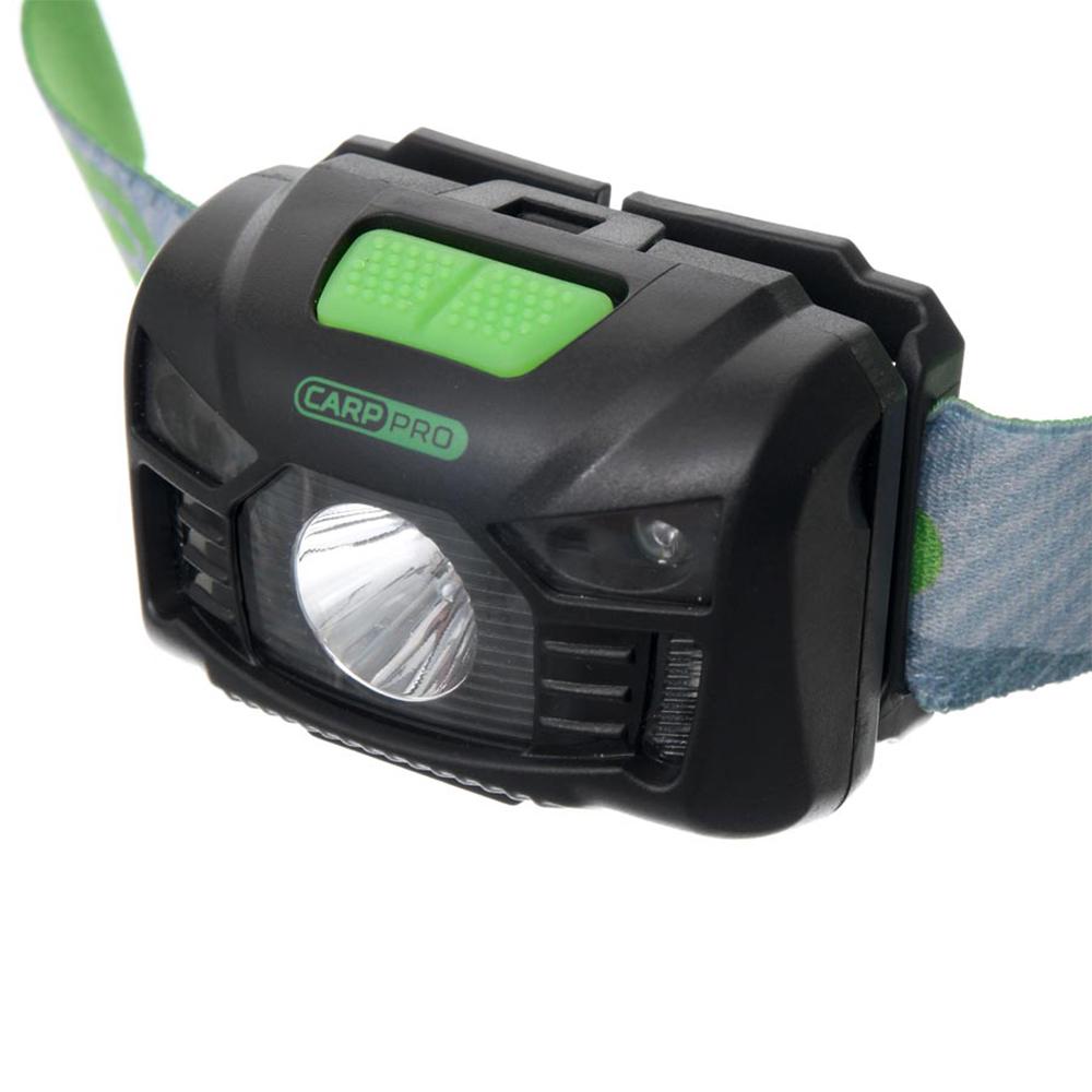 Фонарь налобный Carp PRO Diamond WR Motion Sensor Headtorch 3W LED (CPDHT97) - фото 3