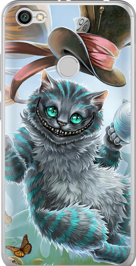 Чехол на Xiaomi Redmi Note 5A Prime Чеширский кот 2 (3993u-1063-42517)