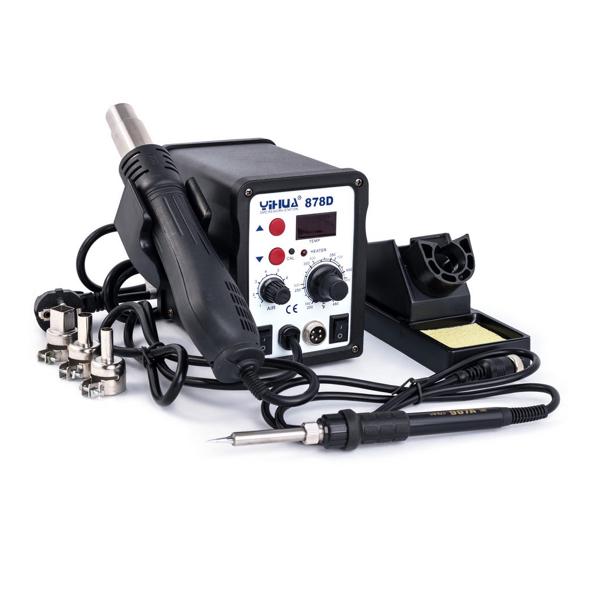 Паяльная станция YIHUA 878D термовоздушная