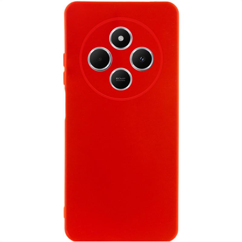 Противоударный чехол Silicone Cover Lakshmi Full Camera (AA) для Xiaomi Redmi 14C / Poco C75 Красный / Red