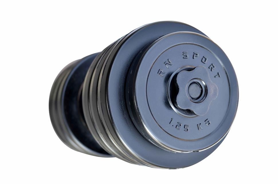 Гантель разборный RN-Sport Long с пластиковым покрытием 18 кг (25551098) - фото 2 Гантель разборный RN-Sport Long с пластиковым покрытием 18 кг (25551098) - фото 2