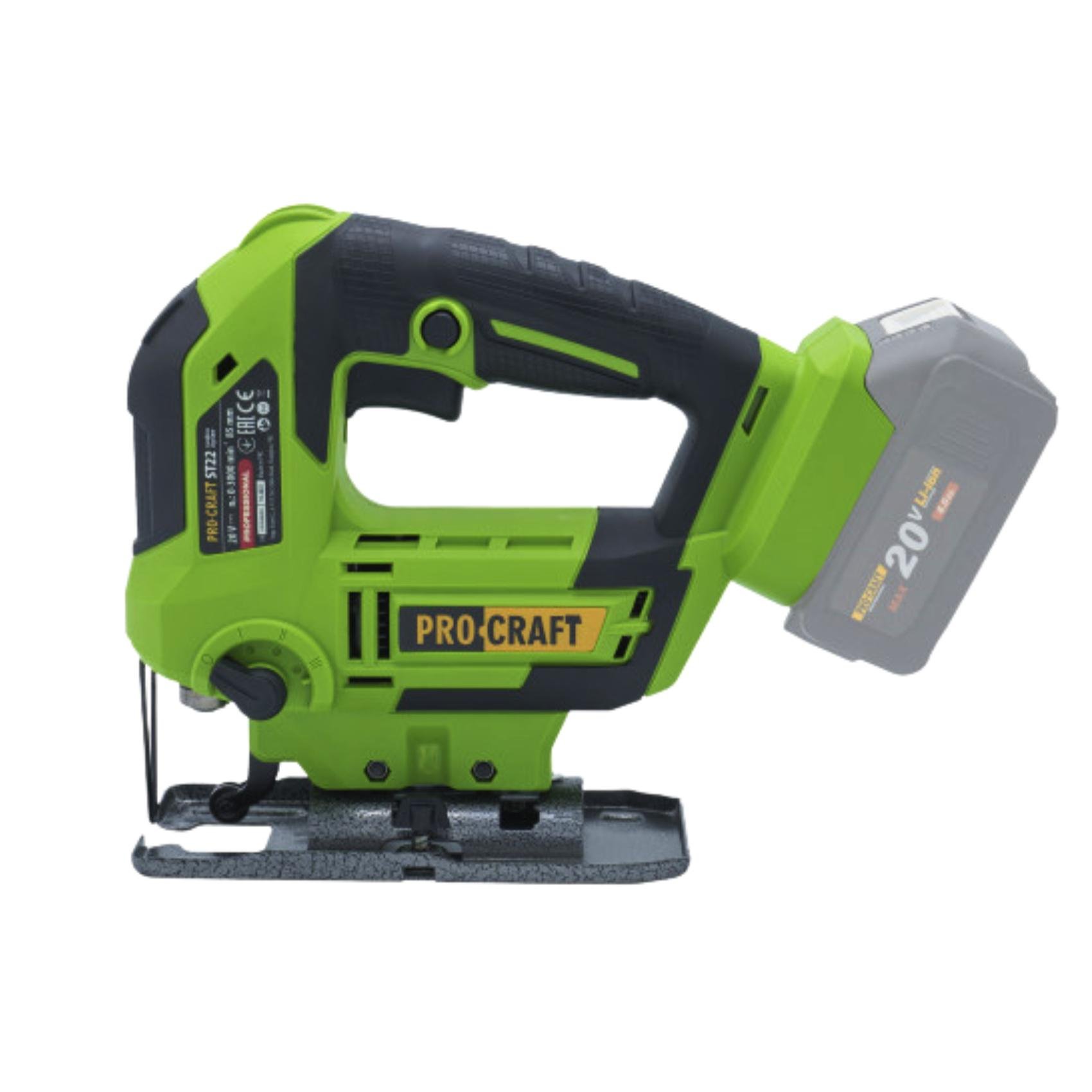 Лобзик акумуляторний ProCraft ST22 без АКБ і зп (00000006941)