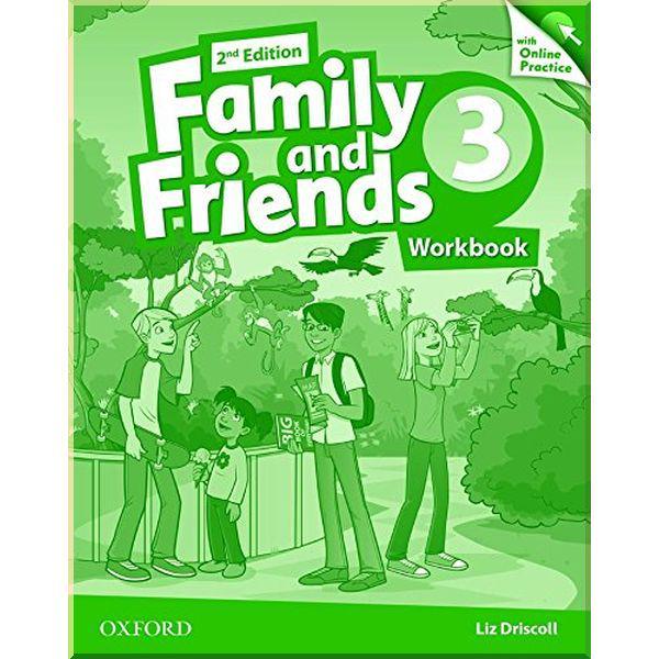 Рабочая тетрадь Family and Friends 2nd Edition 3 Workbook