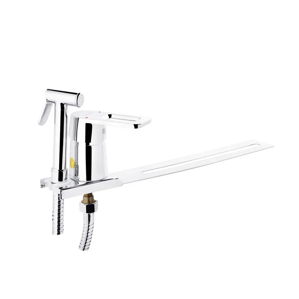 Смеситель для биде на унитаз Kroner KRM Zenda C025 Хром (CV022957)