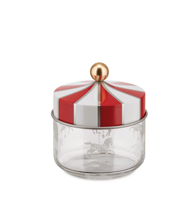 Банка для хранения сыпучих продуктов Alessi Circus 500 мл (MW30) Банка для хранения сыпучих продуктов Alessi Circus 500 мл (MW30)