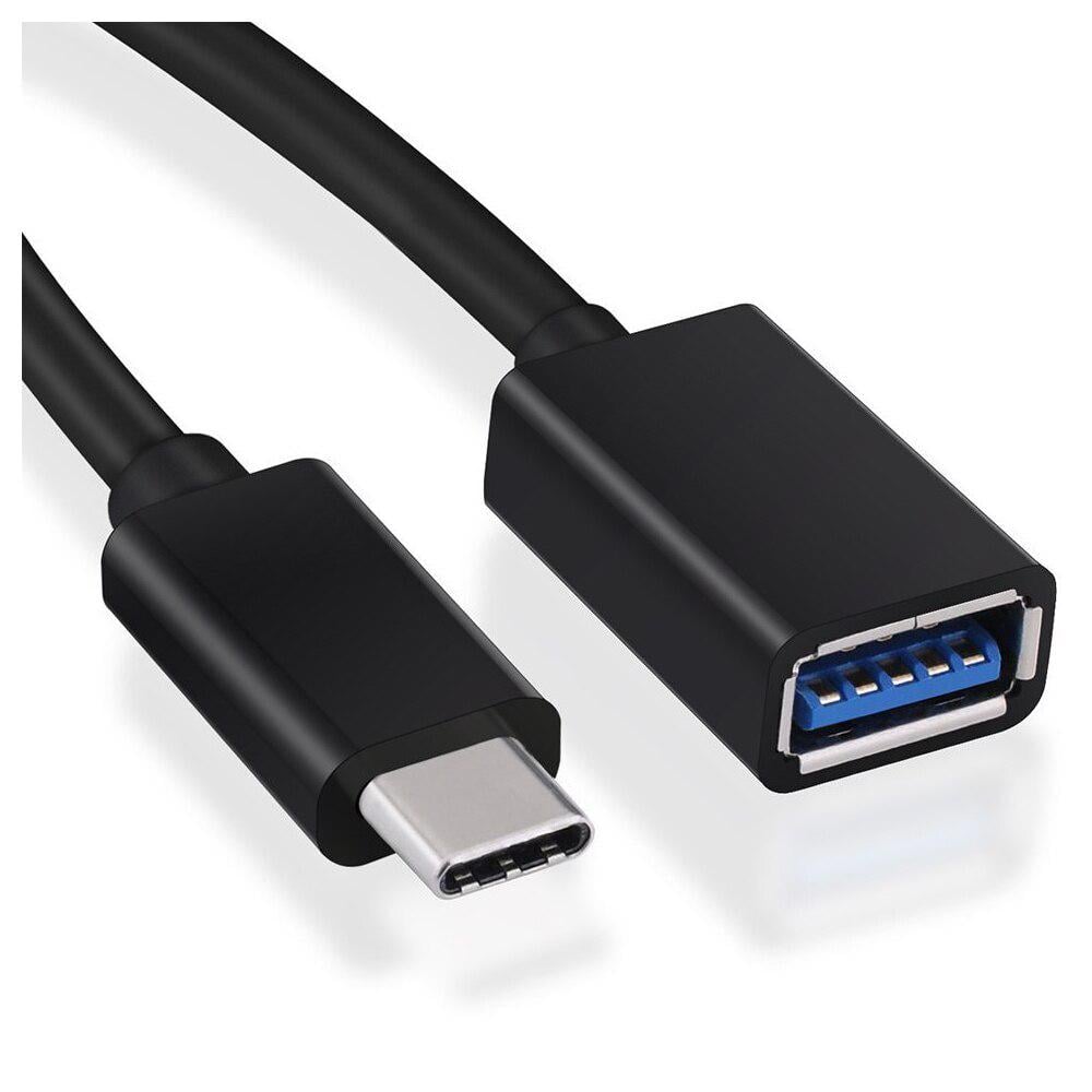 Кабель OTG 15 см Type-C на USB (9823063)