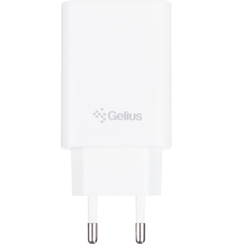 Зарядний пристрій мережевий Gelius Dos GP-HC062 40W 2Type-C White (2650207079) - фото 4 Зарядний пристрій мережевий Gelius Dos GP-HC062 40W 2Type-C White (2650207079) - фото 4