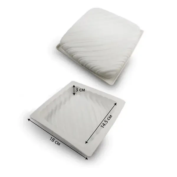 Форма силиконовая для эвроторта Подушка 18х18 см (2356744488) - фото 5 Форма силиконовая для эвроторта Подушка 18х18 см (2356744488) - фото 5