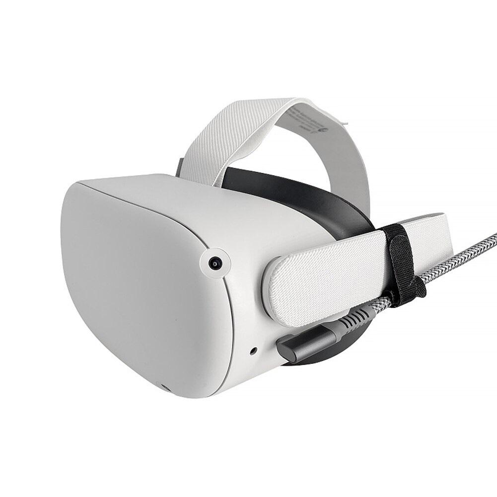 Кабель USB 3.2 Link для Oculus Quest 1/2/3 Pico 4 в тканевой оплетке (7291687) - фото 3