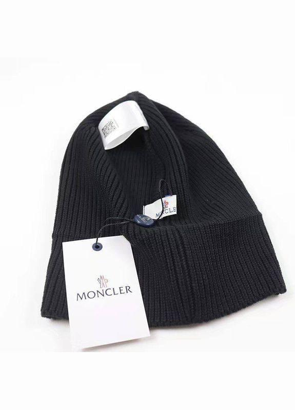 Шапка Moncler Черный (HAT-MON-005-BLK) - фото 2