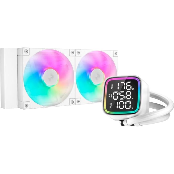 Система охолодження DeepCool Gammaxx LD240 з 240 мм радіатором та двома ARGB вентиляторами (621622)