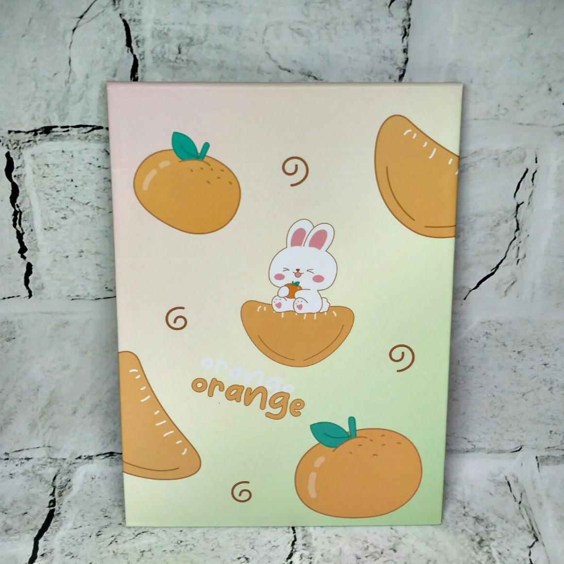 Зеркало косметическое настольное раскладное Зайчик 23х17 см Желтый (1214468-2)