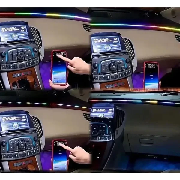 Підсвітка салону Ambient Light RGB 110 см 12V - фото 3 Підсвітка салону Ambient Light RGB 110 см 12V - фото 3