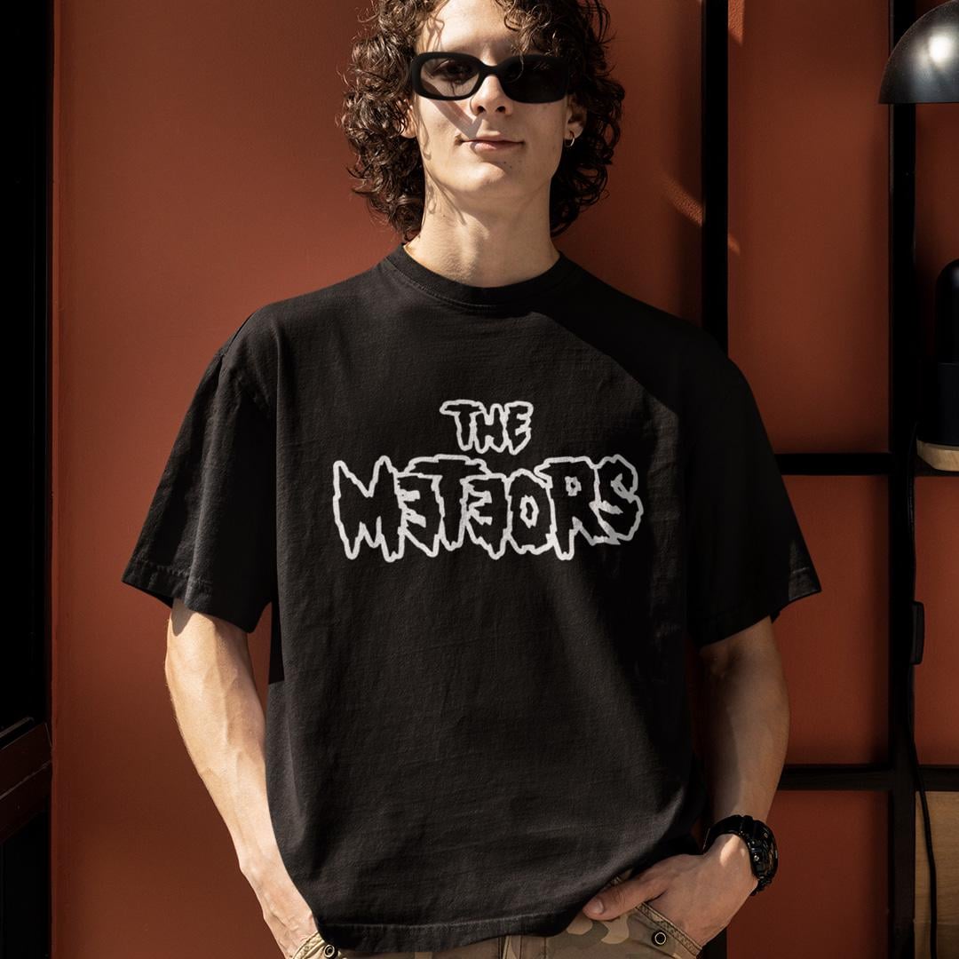 Футболка унисекс The Meteors Wreckin Crew M Черный (32697721)