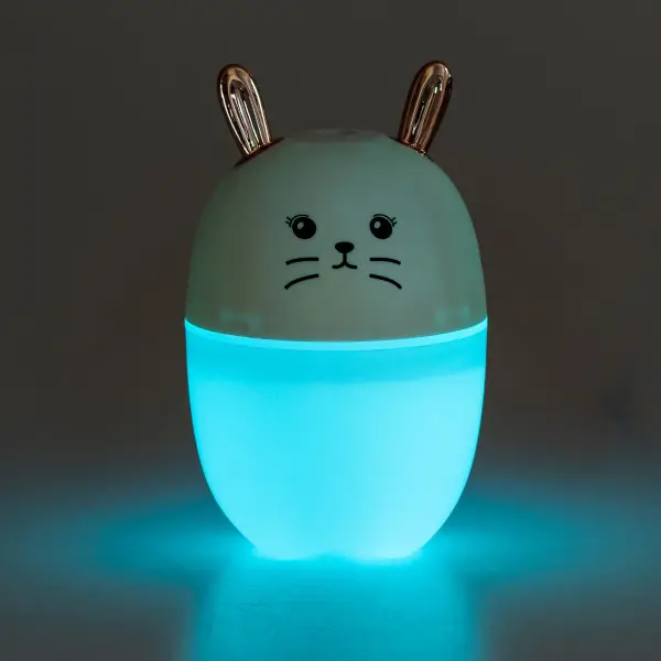 Зволожувач повітря для дитячої кімнати Зайчик 220 мл Білий - фото 9