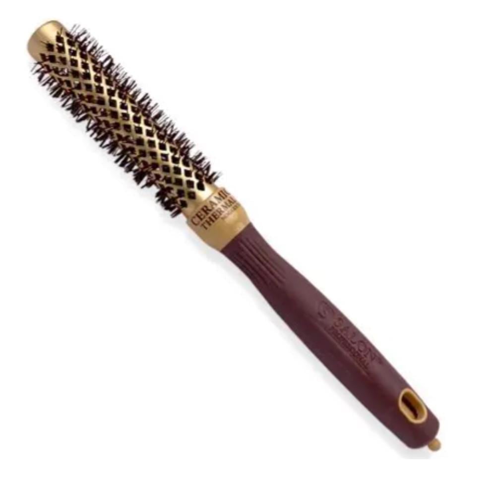 Брашинг для волосся Salon Professional Ceramic Ion Thermal Brush Nog Gold Series 2,0 см (2492626936)