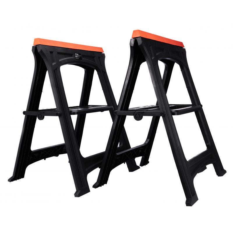 Козли складні з лотком для інструментів Kraft&Dele KD506 170 кг 824 мм 2 шт.