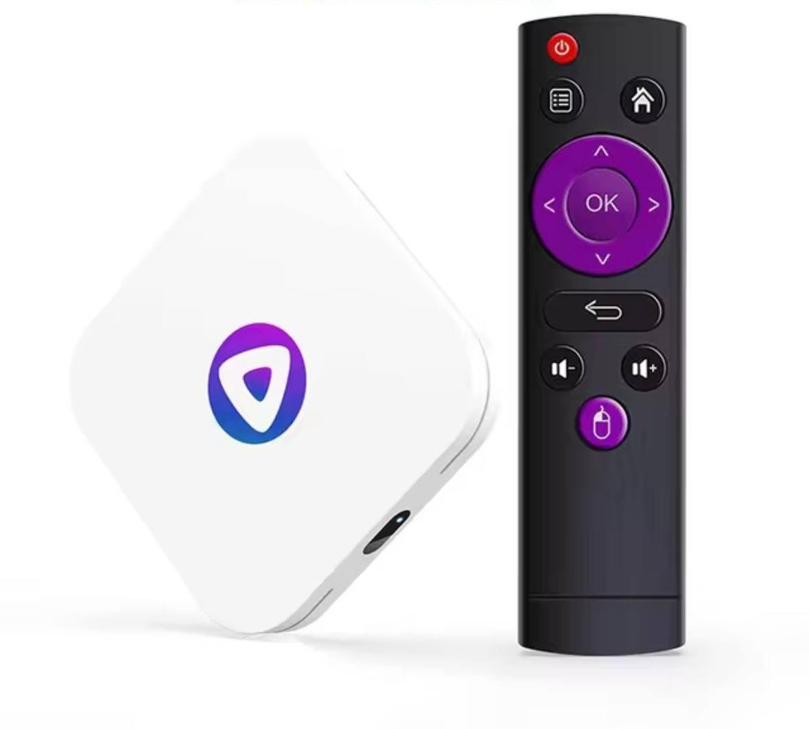 Смарт-приставка H96 MAX M1 Android 13 4/64 smart TV box налаштована