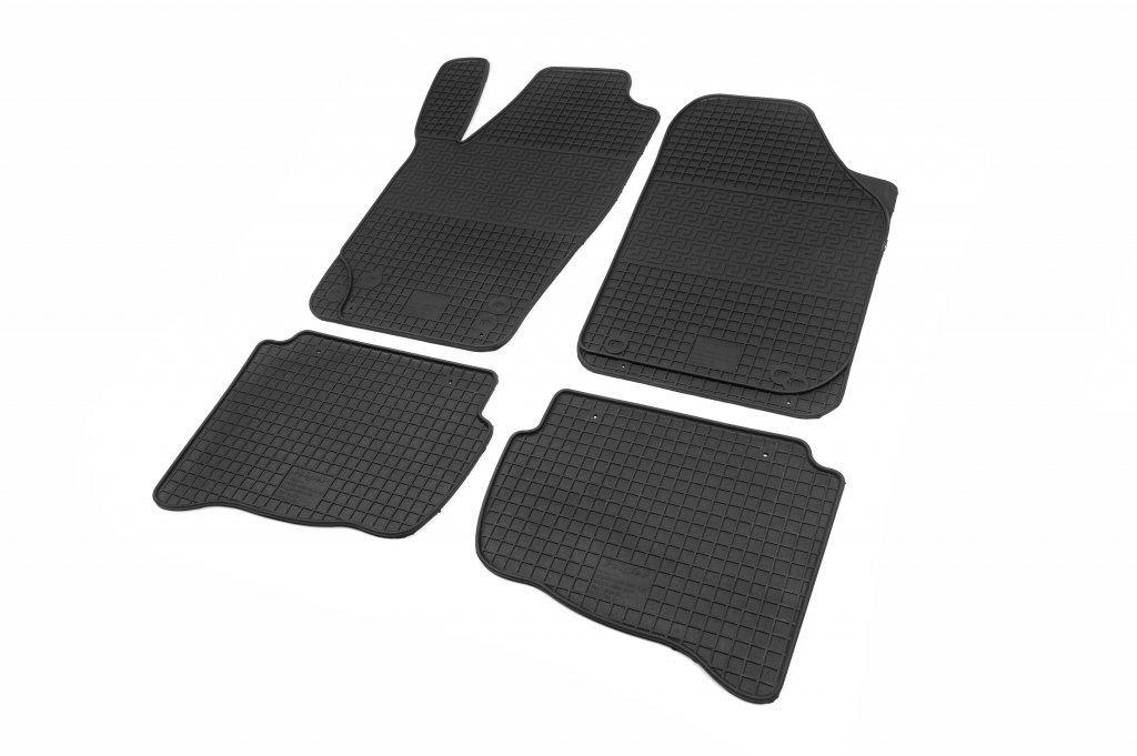 Резиновые коврики 4 шт Polytep для Skoda Fabia 2007-2014 гг.