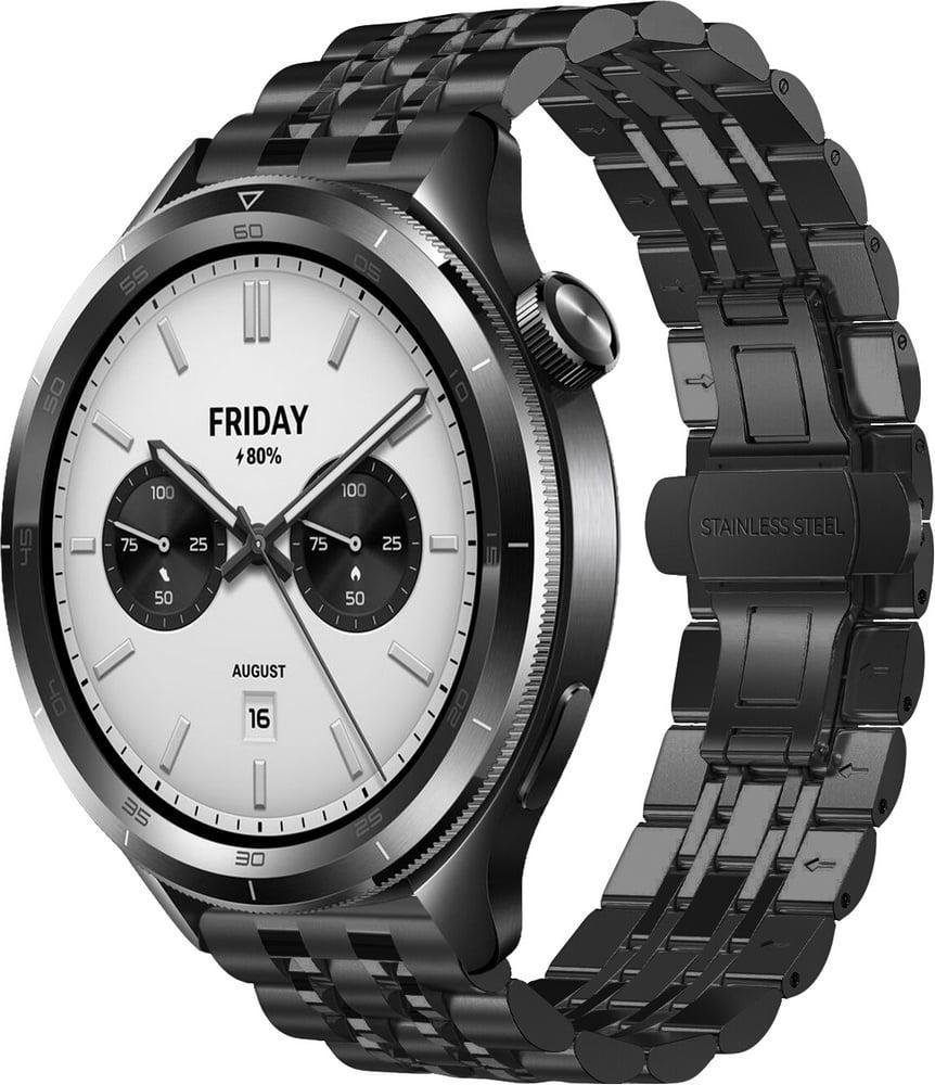 Браслет металлический Spinye для Xiaomi Watch S4 47 мм Black (40584-2B) Браслет металлический Spinye для Xiaomi Watch S4 47 мм Black (40584-2B)